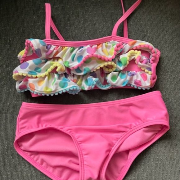 Cat & Jack Girls Bikini Size M 7/8 - Picture 1 of 5